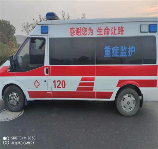 宜秀救护车出租服务案例3